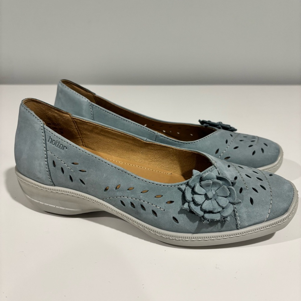 Hotter Comfort Concept comfort leather flats